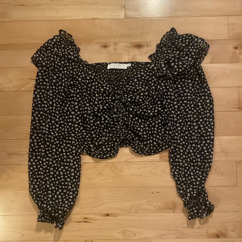 Astr the label long sleeve top